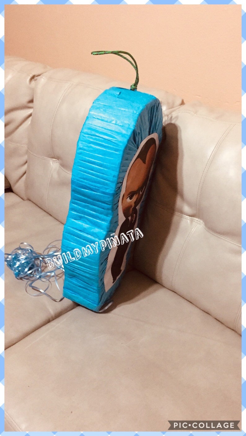 ships next business day ! Black boss baby pi\u00f1ata FREE SHIPPING
