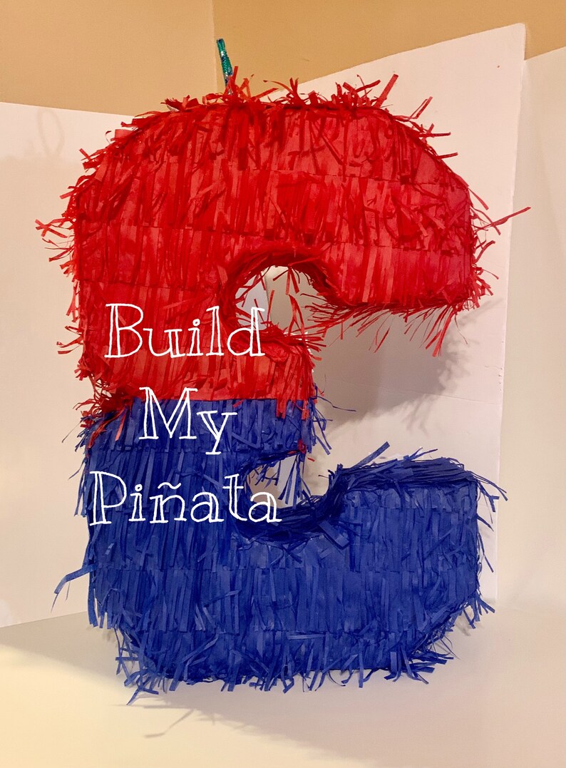 Spiderman theme Number 3 piñata Etsy