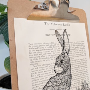 Velveteen Rabbit print,