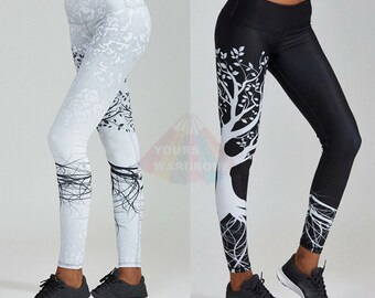 white yoga pants outfit