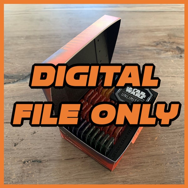 Digital File - Star Wars Unlimited SWU Soft Box Gamegenic Token Tray Insert