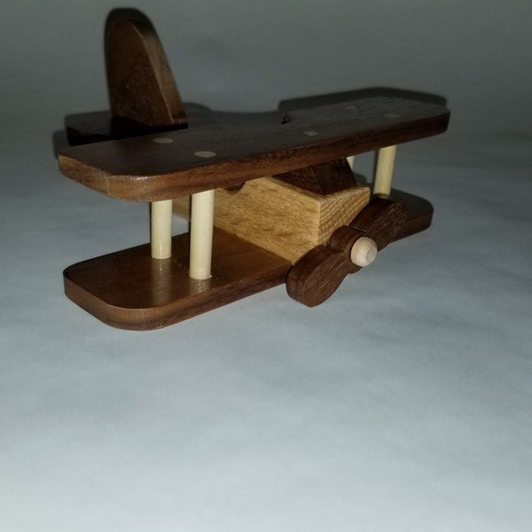 Wood Toy Plan - Small Plane - Bi-plane