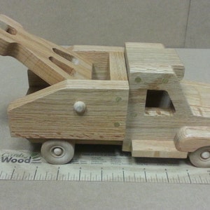 Wood Toy Plan Tow Truck image 2