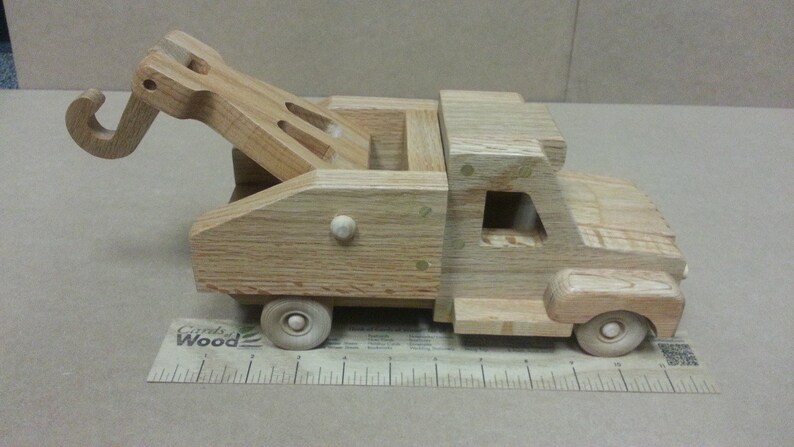 Wood Toy Plan Tow Truck image 2