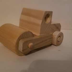 Wood Toy Plan - Small Vehicle: Steam Roller