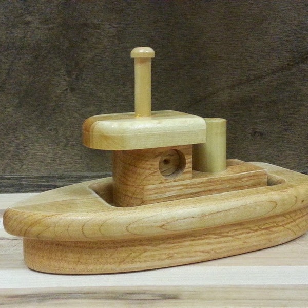 Wooden Toy Boat - Etsy