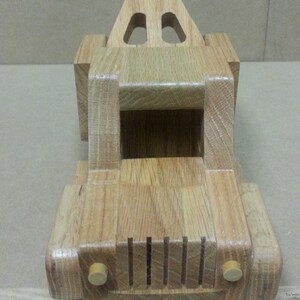 Wood Toy Plan Tow Truck image 3