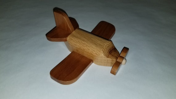 Wood Toy Plan Small Plane Single Prop Etsy