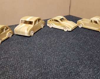 Wood Toy Plan - Large Car