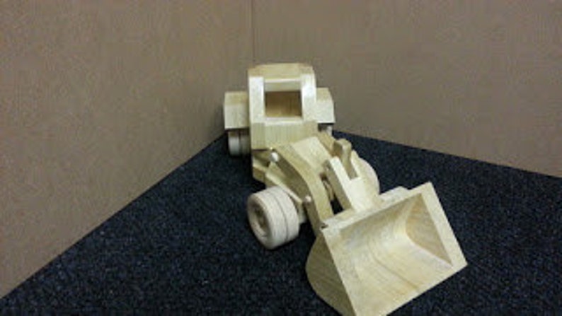 Wood Toy Plan Front End Loader | Etsy