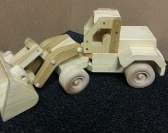 Wood Toy Plan - Front End Loader