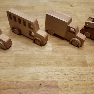 Wood Toy Plan - Small City Truck