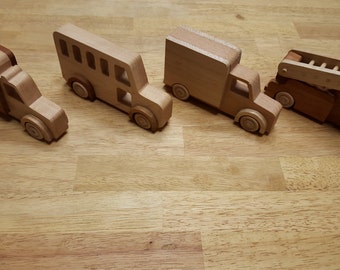 Wood Toy Plan - Small City Truck