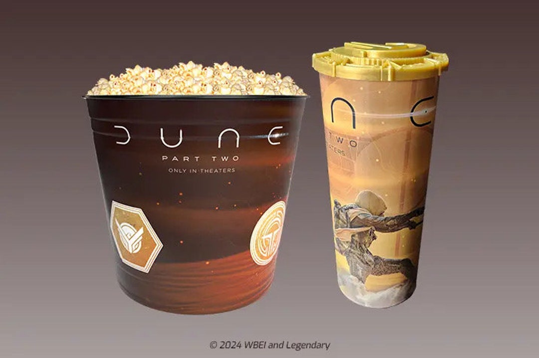 Dune Part 2 Regal Special, Edition, Popcorn Bucket and Cup Etsy