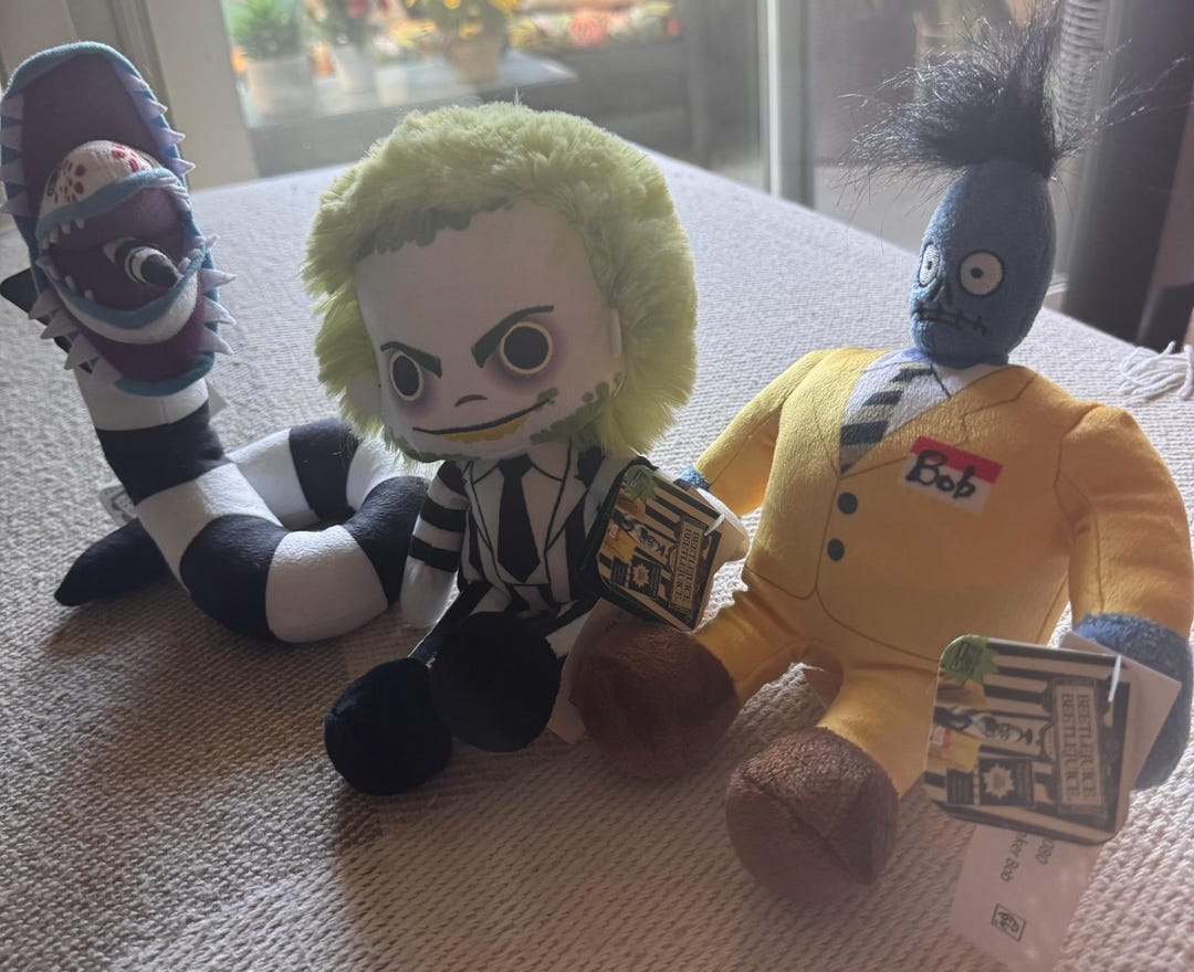 Beetlejuice 2 Mini Plush 7 Inch Assortment 3 Pack Exclusive. - Etsy