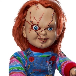 Muñeco Diabolico Chucky Cuerpo Quemado Articulado 40 Cm
