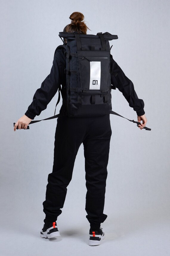 tactical roll top backpack