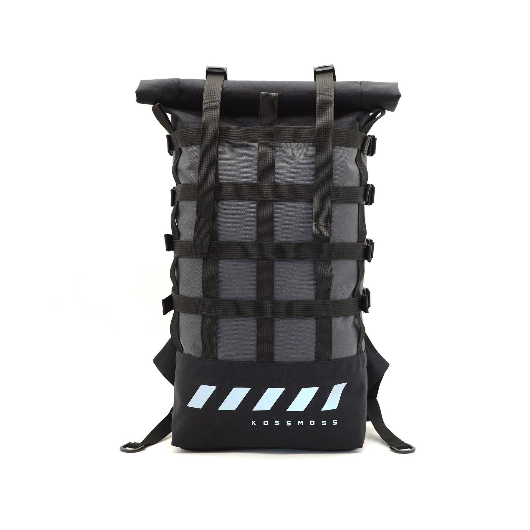 water resistant roll top backpack