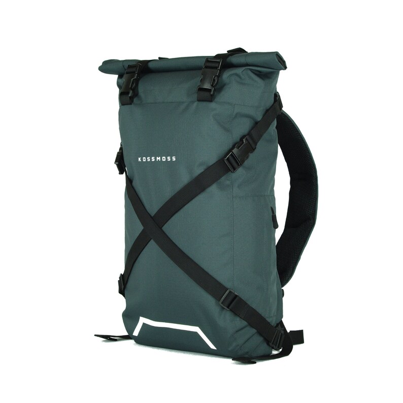 Urban travel backpack / Gray commuter bag / Fixie bike Etsy