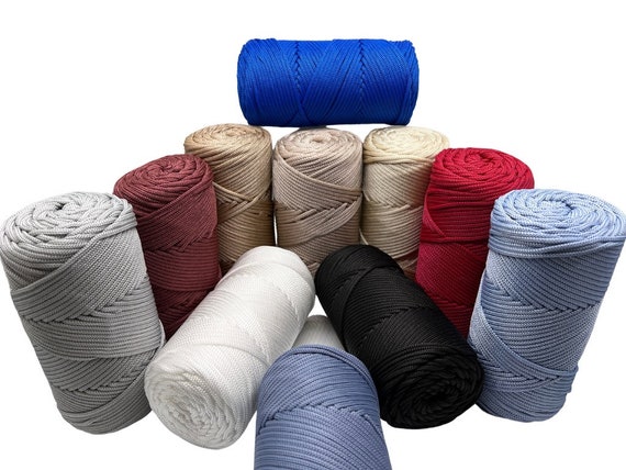 120 meter Makramee Garn Nylon Schnur Shamballa 3mm 250g Verschiedene Farben