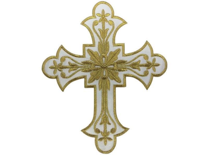 Aplicación Aufbügler/Parche Medieval Kreuz imagen 5