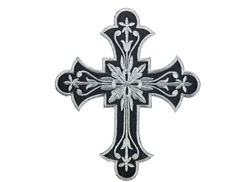Aufbügler Applikation/Patch Medieval Kreuz image 4