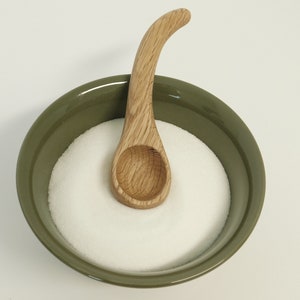 Wooden Sugar Spoon, Wood Cooking Utensil, Wedding Gift, Baking Utensil, Wood Tea Spoon, Measuring Wood Spoon, Coffee Spoon, Recycled Spoon