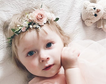 etsy baby flower crown