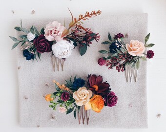 floral wedding hair accessories