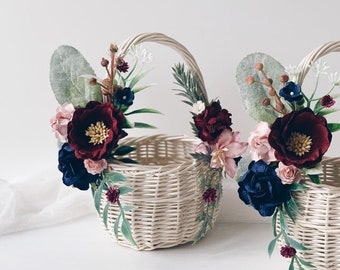 flower girl wicker baskets australia