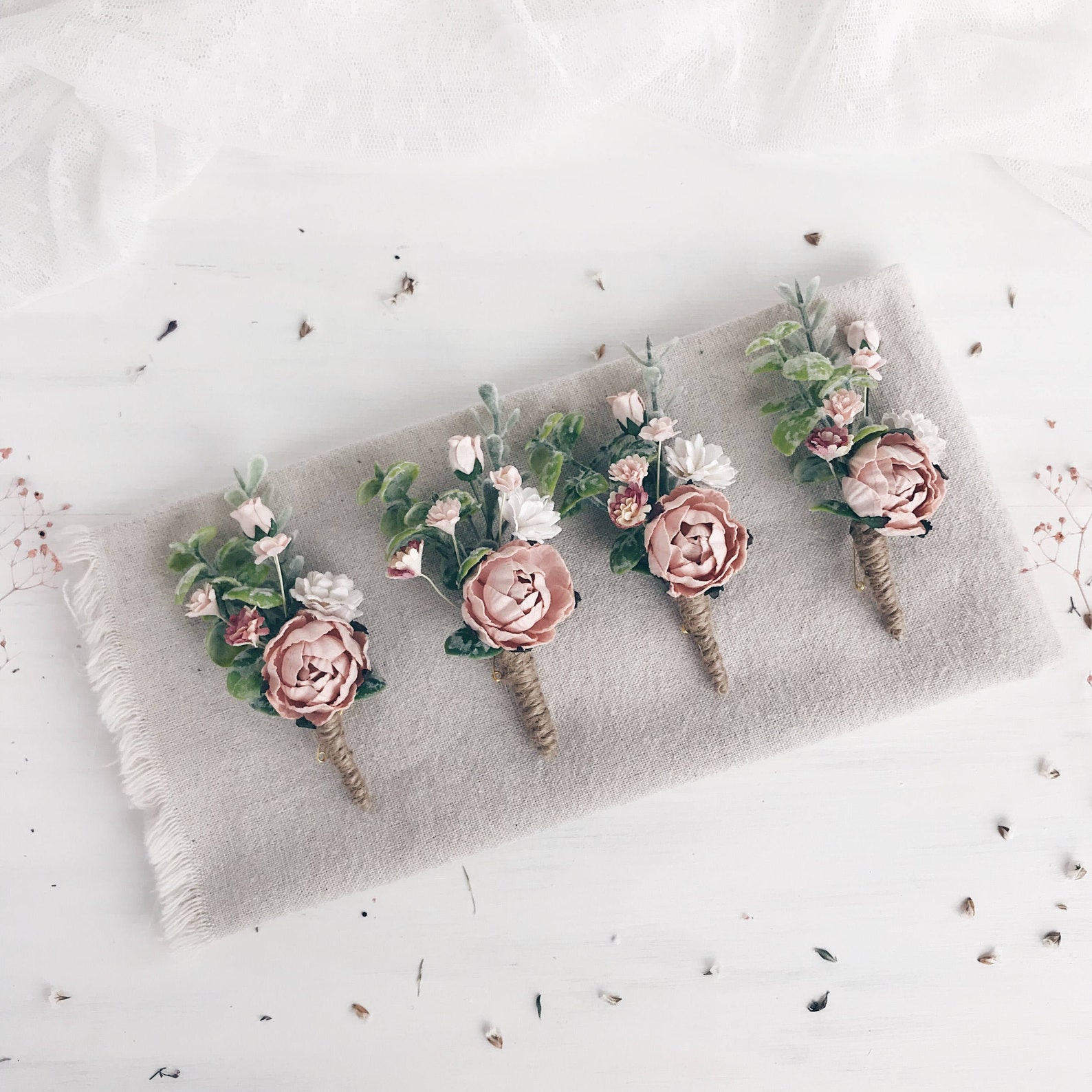 Flower in buttonhole