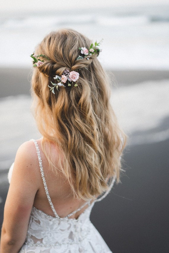 long flower hair vine