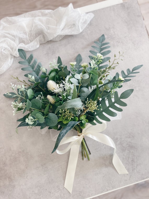 Eucalyptus bridesmaid bouquet Clearance
