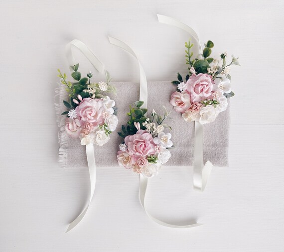wedding wrist corsage