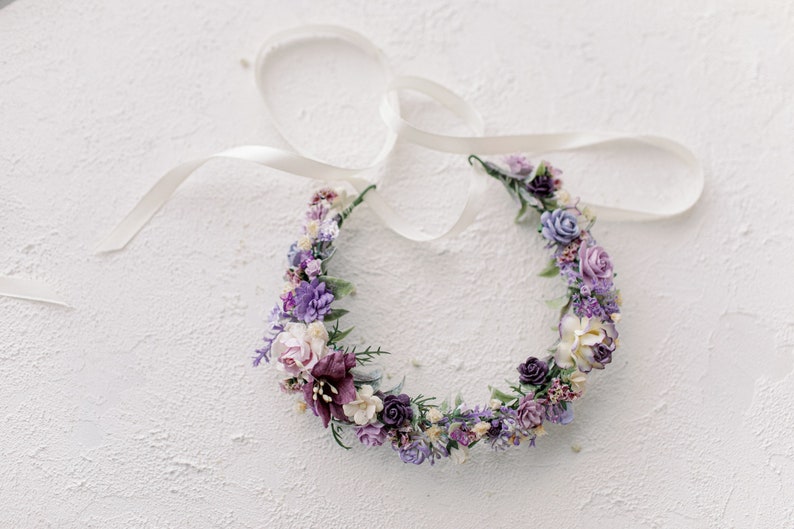 Lilac flower hair comb Wrist corsage and boutonni\u00e8re Flower hair pins flower hair clip Lavender boutonni\u00e8re Flower hair comb