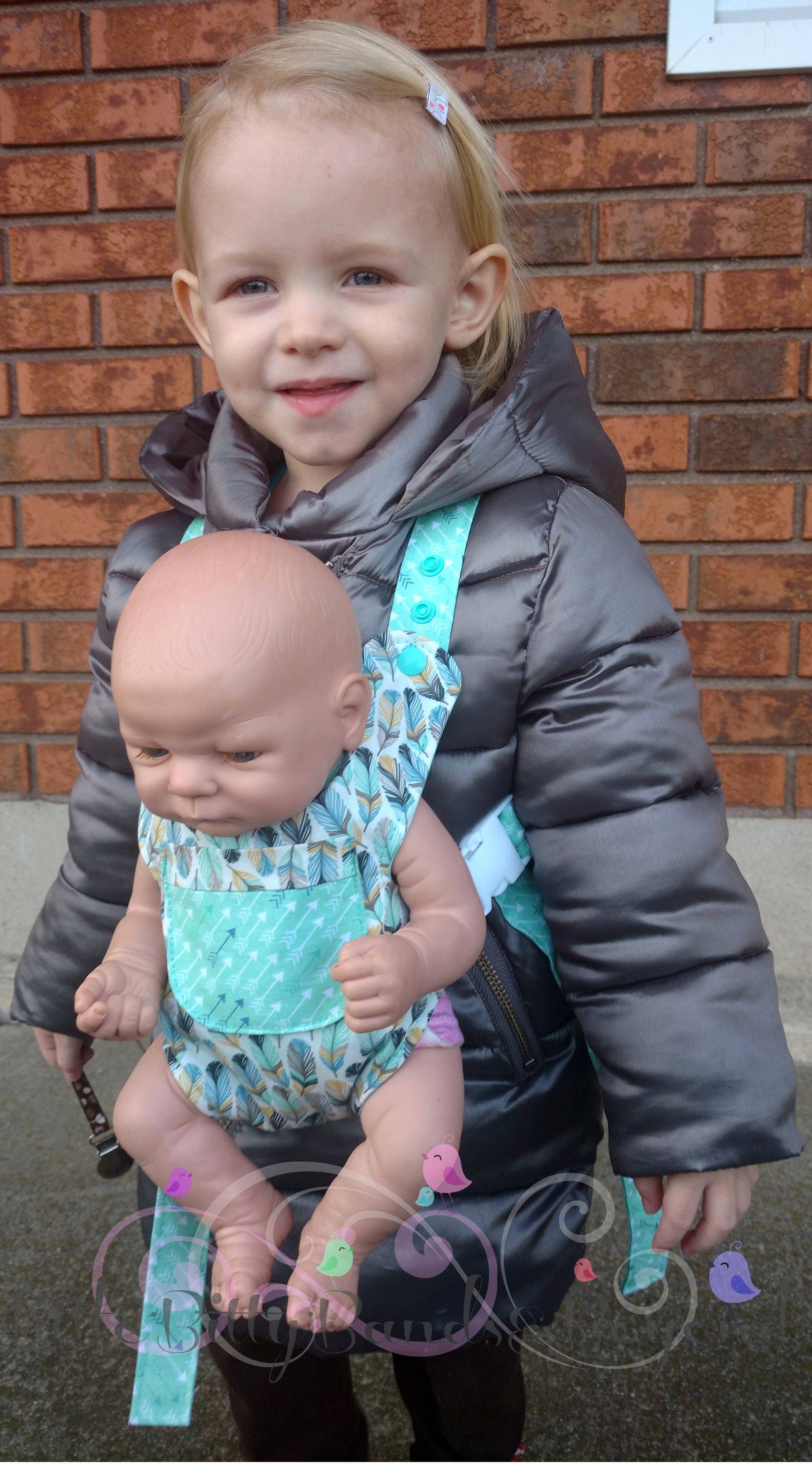 Baby Doll Carrier Bear Carrier Baby Doll Diaper Etsy Canada