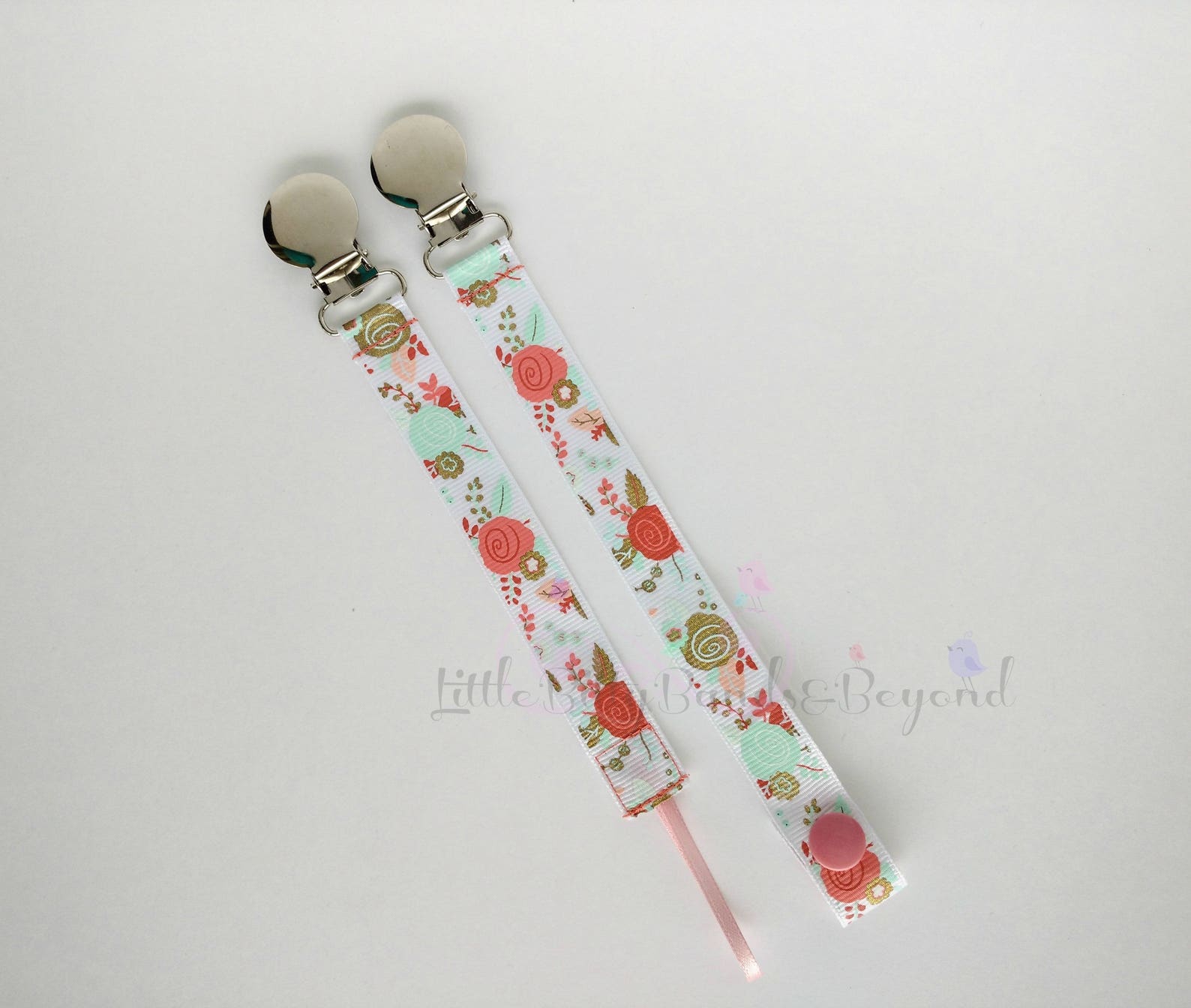 Soother Clips / Pacifier Clips Etsy Canada