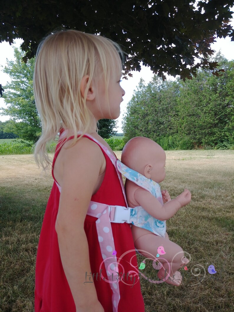 Baby doll carrier Bear carrier Baby doll diaper Etsy