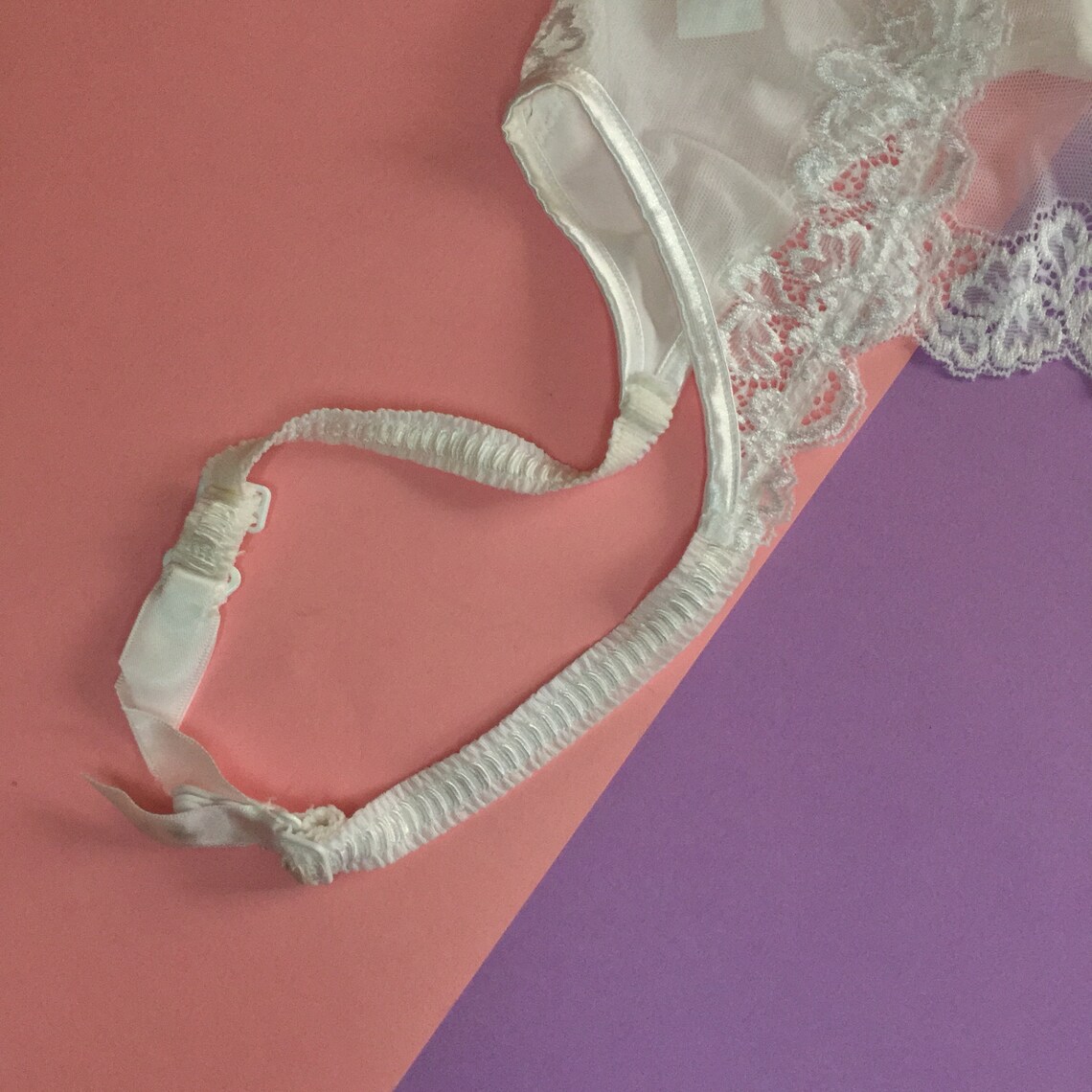 Super weiße Vintage Hosenträger | Etsy