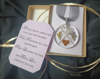 Pendant-Practical Magic Inspired Resin Pendant