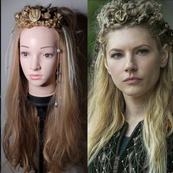 Lagertha VIKING Earl Warrior Wig | Etsy