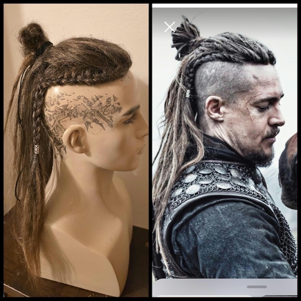 Uhtred - the Last Kingdom Warrior Viking wig hairpiece