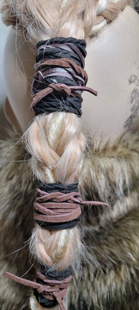 BJORN IRONSIDE Viking Wig Warrior Costume Hairpiece -  Norway