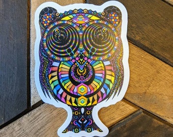 STICKER Bass Owl