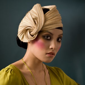 Turban für 20er Motto Party, Charleston Haarband, Great Gatsby Hut