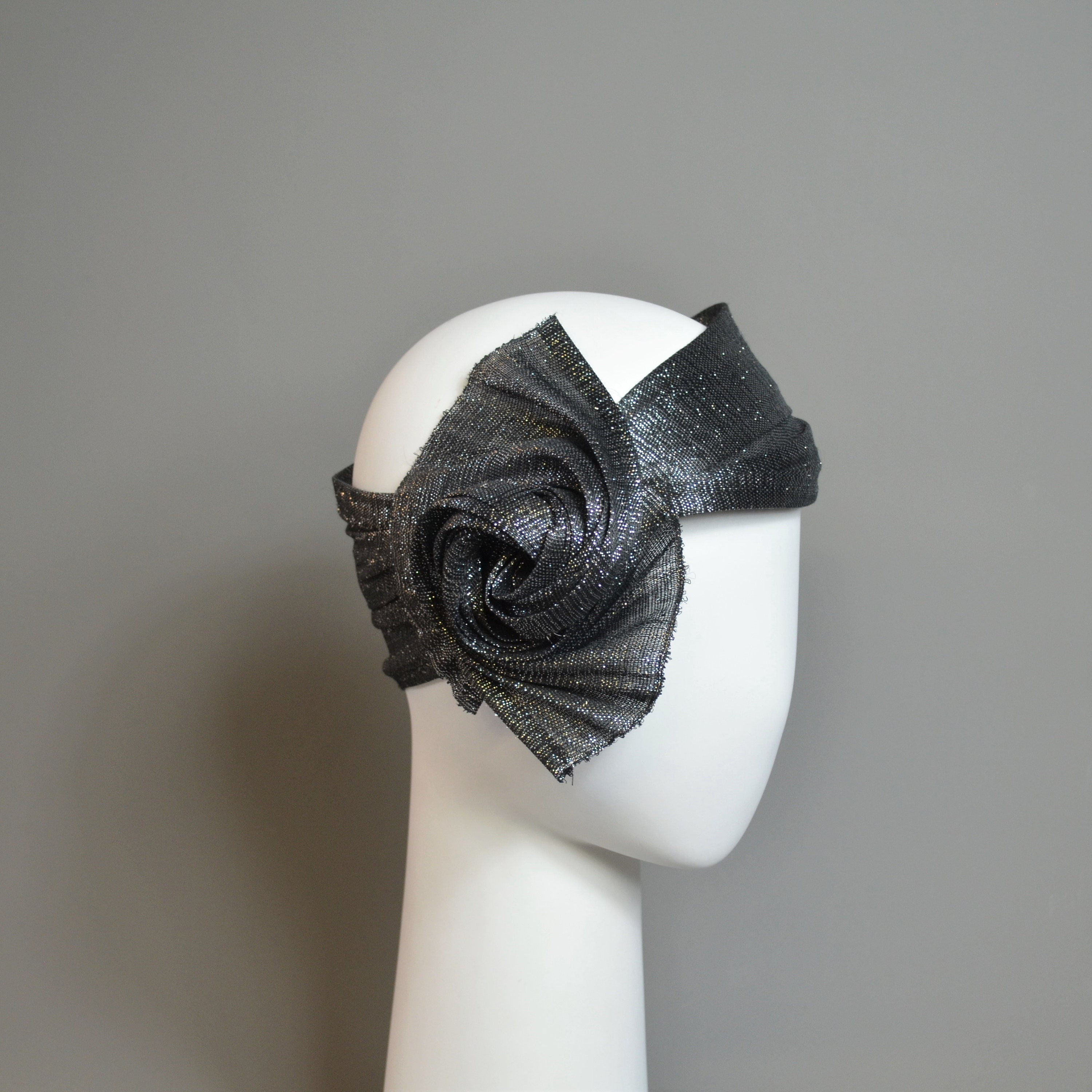 Gold charleston Headband 20ies style hippie style Turban