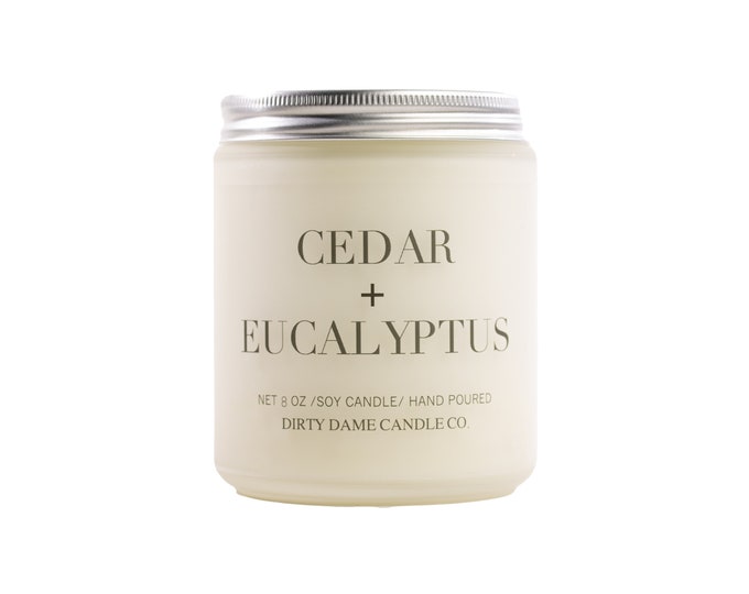 CEDAR + EUCALYPTUS CANDLE