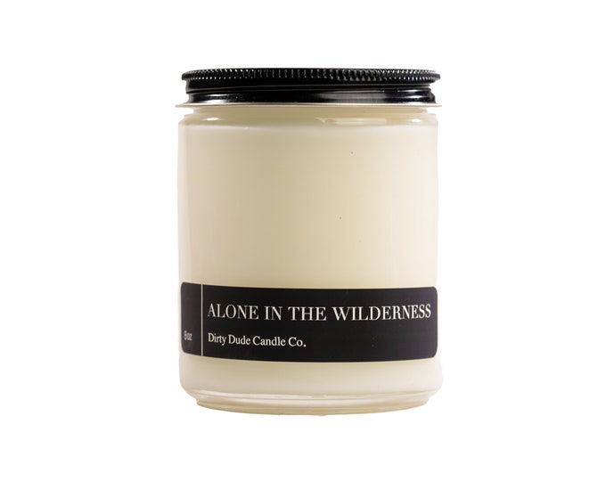 ALONE in the WILDERNESS CANDLE