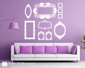 Frame Wall Decals Baroque Collection Custom Home Decor