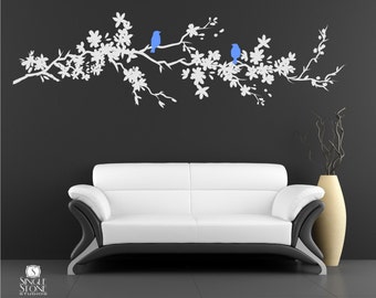 Tree Wall Decals Branch Nature's Longing Branch - Vinyl Wall Stickers Wall Decal Custom Home Decor